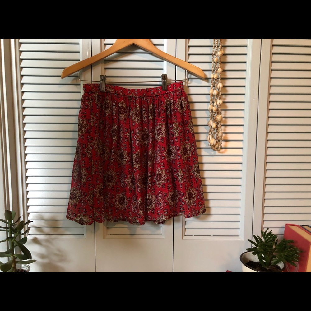 Flowy Bohemian Skirt